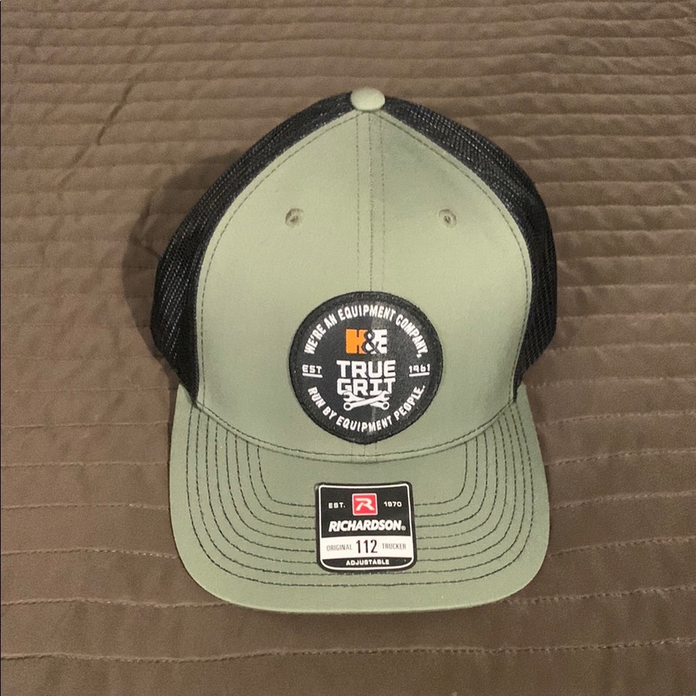 True Grit Richardson Green and Black Cap